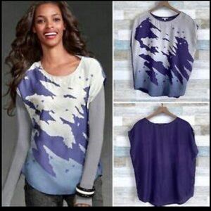 Cabi celestial silk blouse